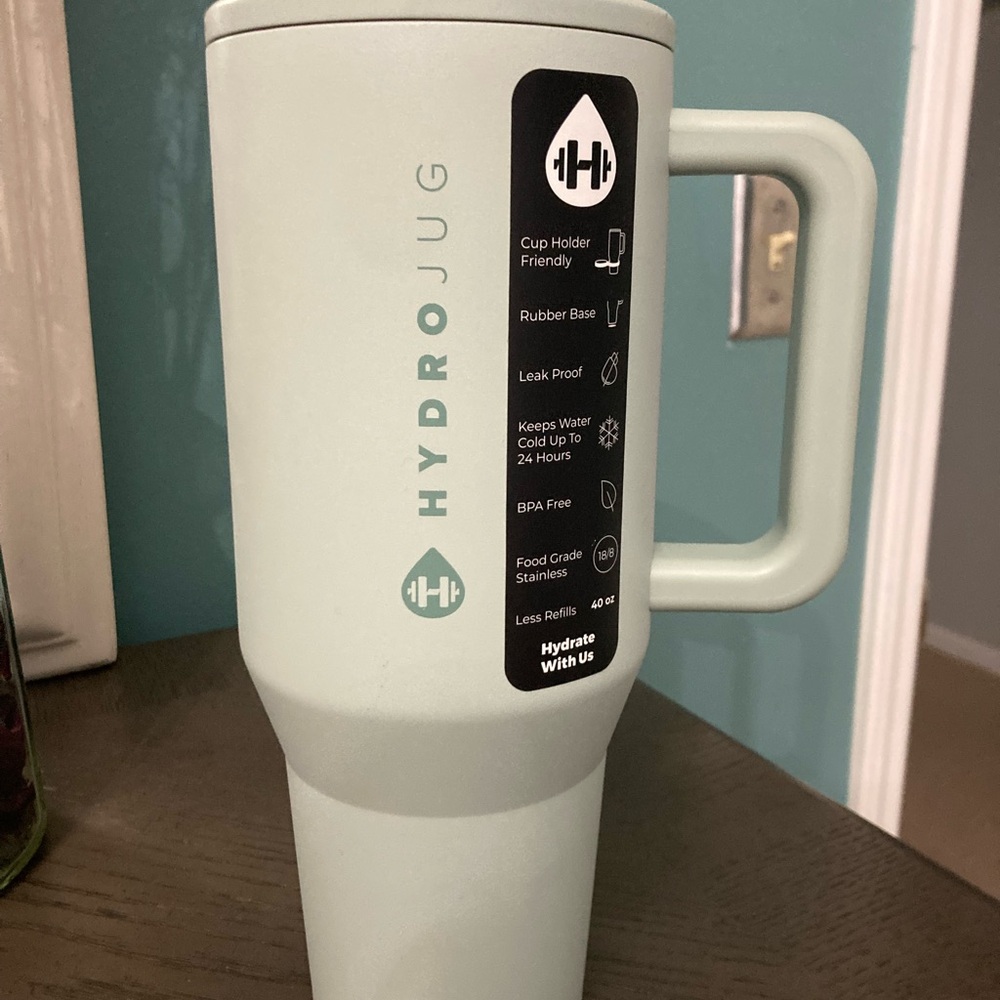 HydroJug Cloud Blue Traveler Bottle